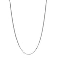 Sterling Silver 1.7mm Baby Box Chain Necklace 20"