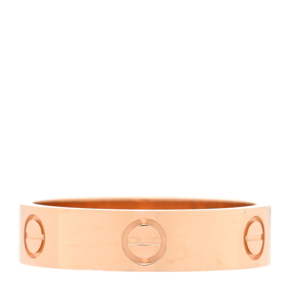 18K Pink Gold 5.5mm LOVE Ring 64 10.75