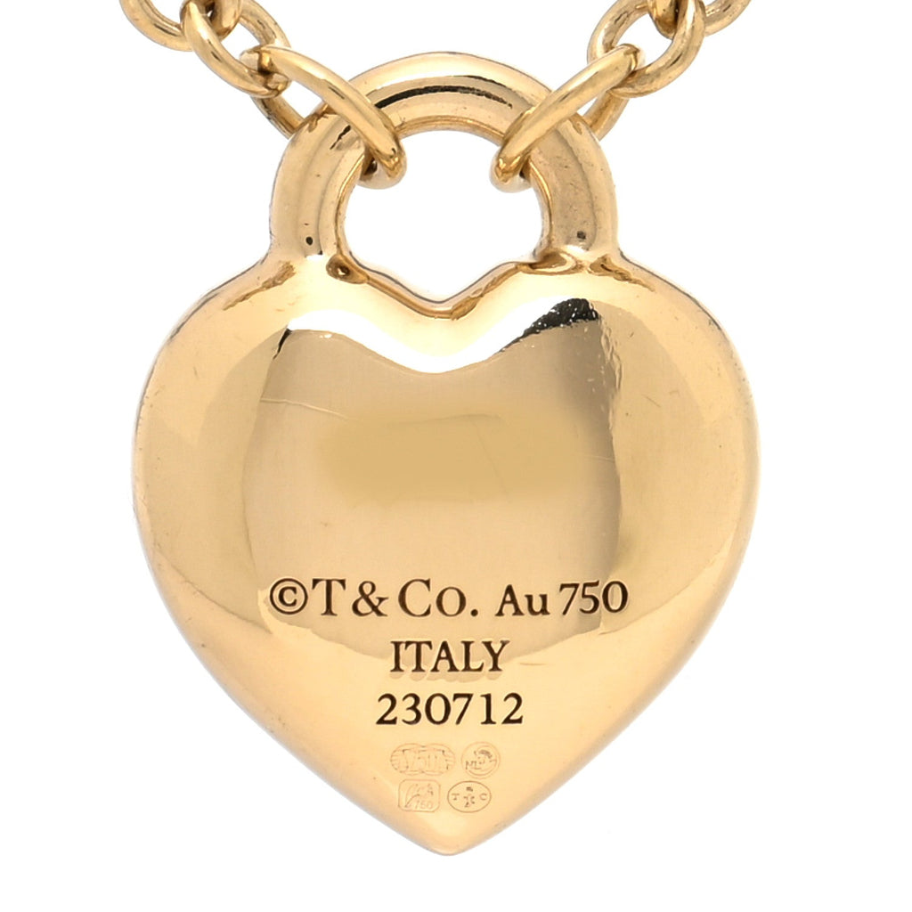 18K Yellow Gold Return To Tiffany Full Heart Bracelet