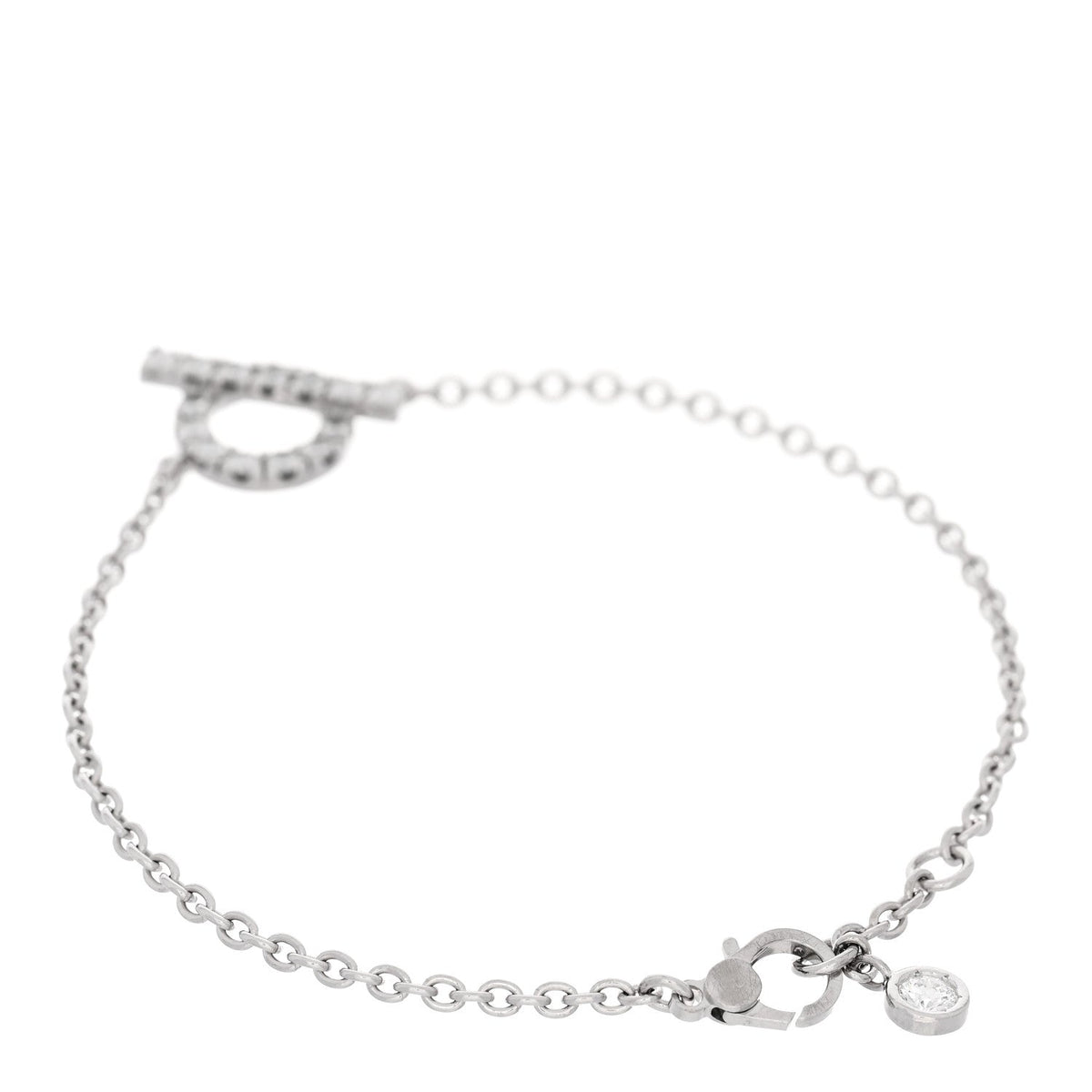 18K White Gold Diamond Finesse Bracelet SH