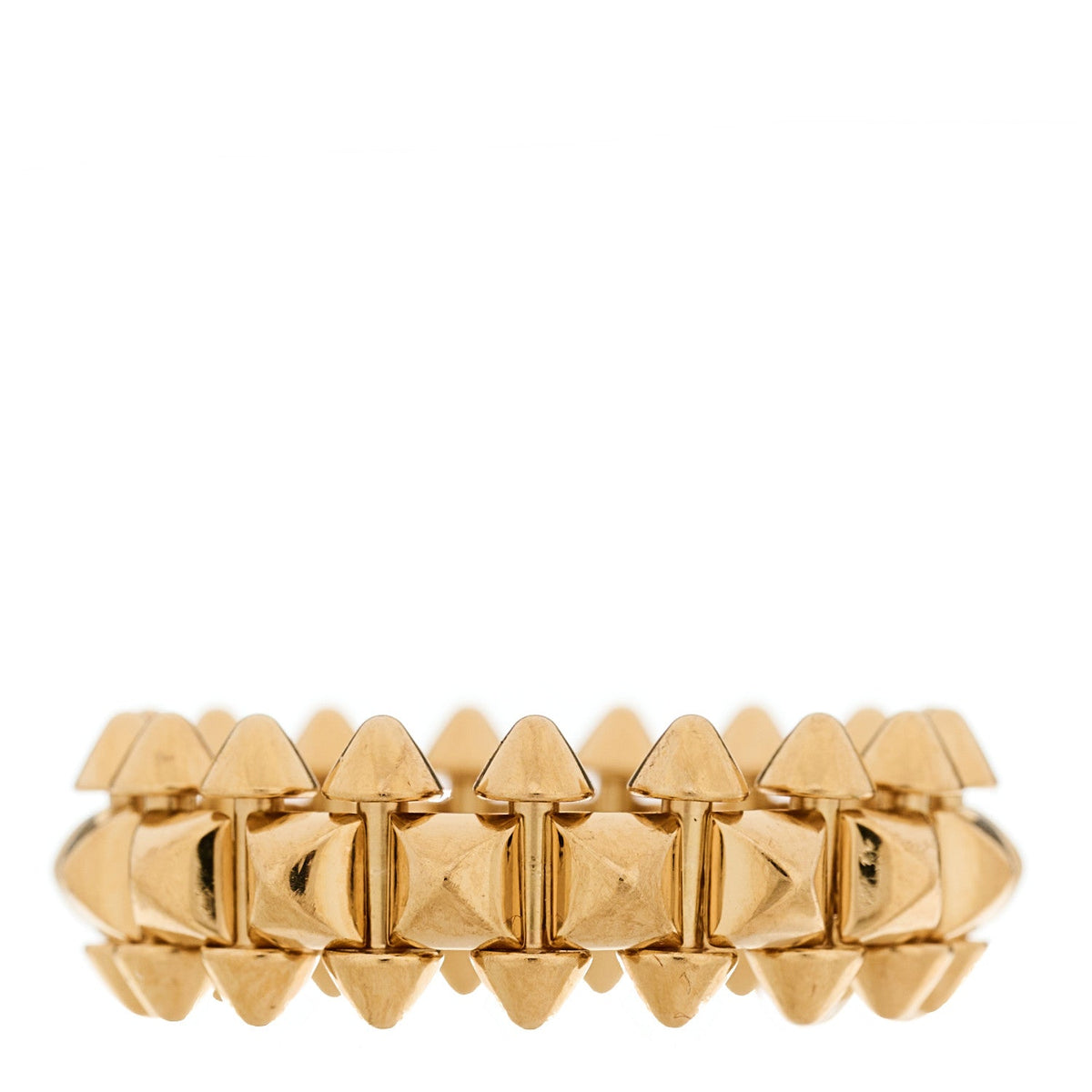 18K Pink Gold MM Clash De Cartier Ring 54 7