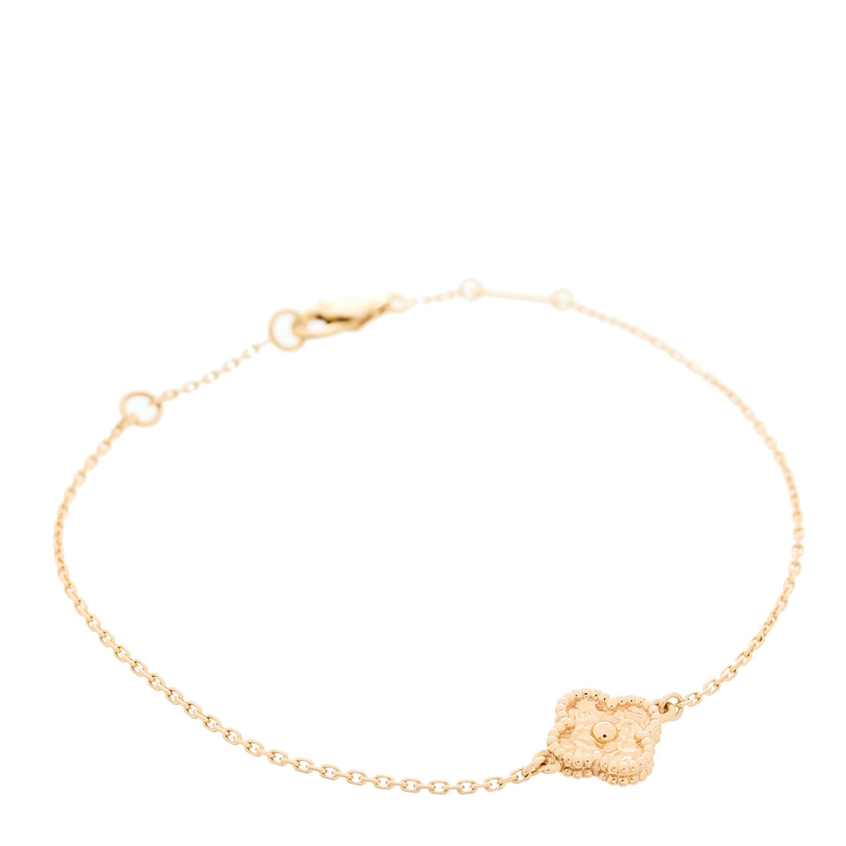 18K Rose Gold Sweet Alhambra Bracelet