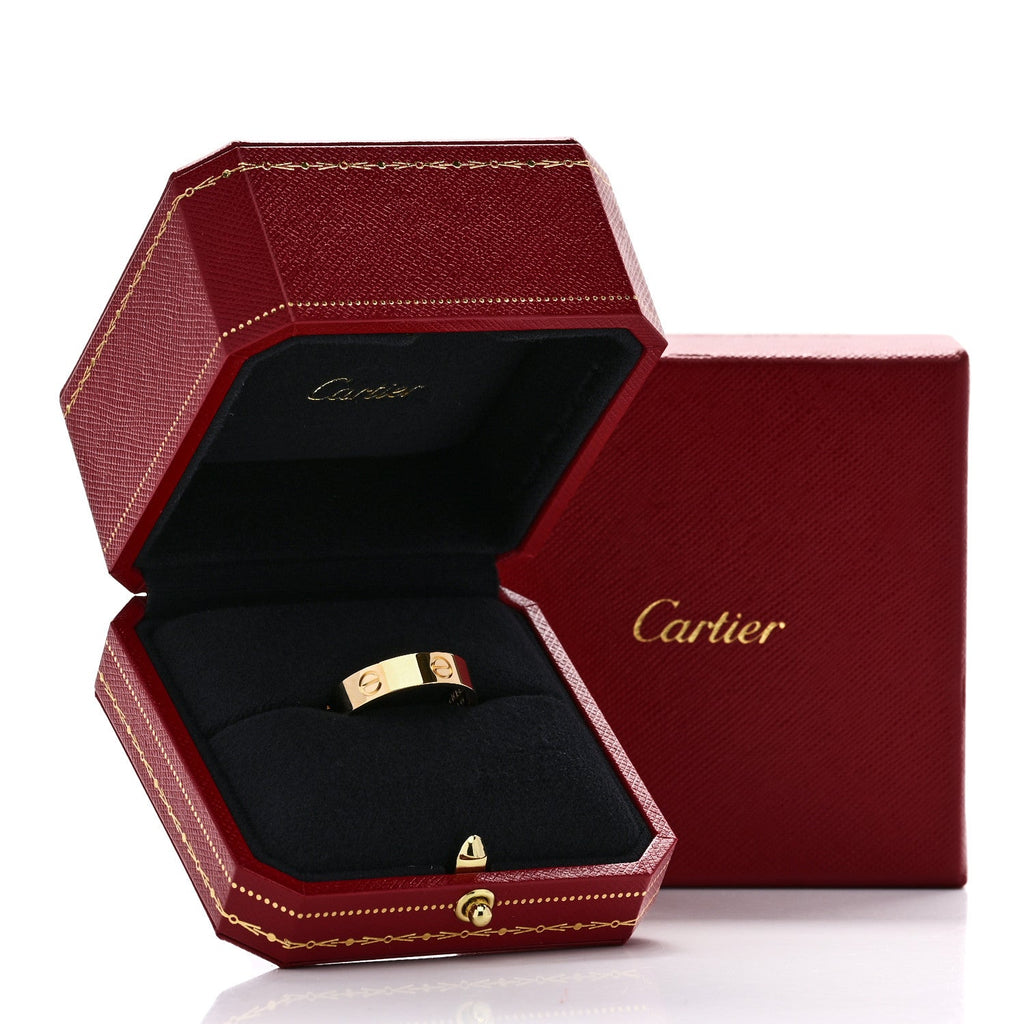 18K Yellow Gold 5.5mm LOVE Ring 64 10.75