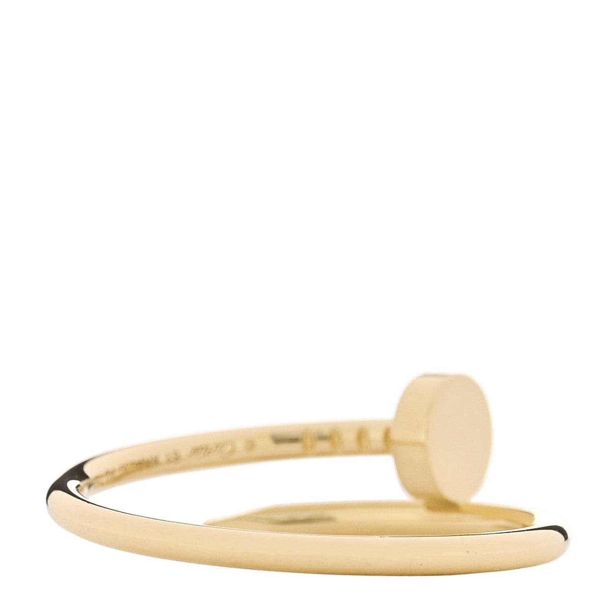 18K Yellow Gold Small Juste Un Clou Ring 61 9.5