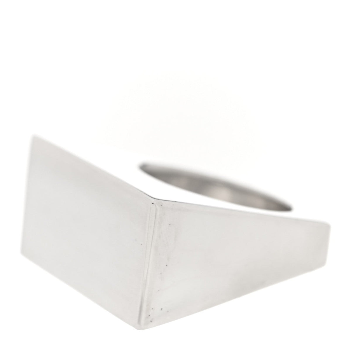 Sterling Silver Out of Retirement Rectangle Ring 53 6.25