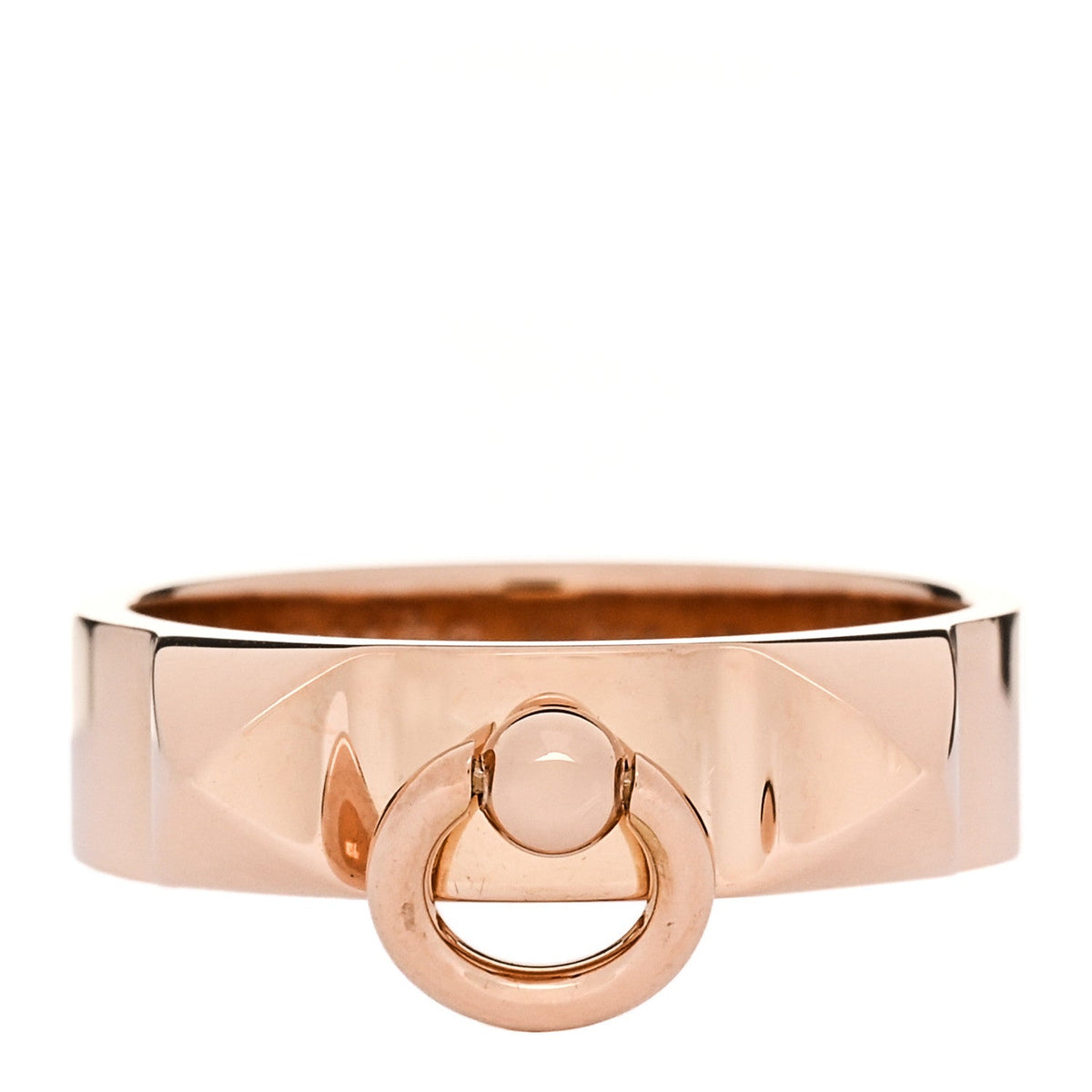 18K Rose Gold PM Collier De Chien Ring 52 6