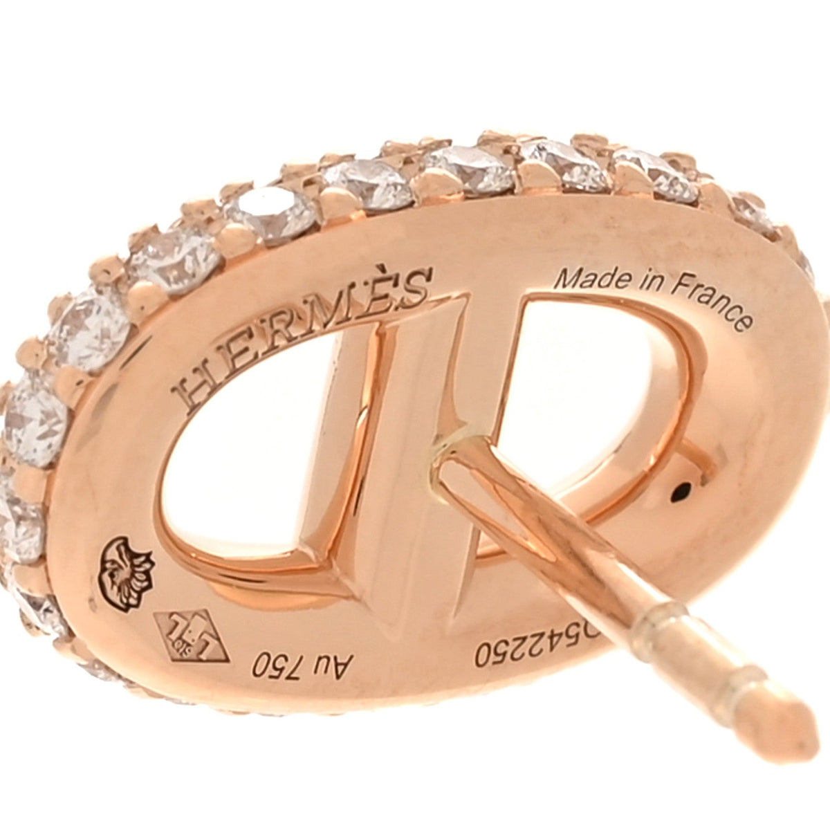 18K Rose Gold Diamond New Farandole Earrings