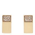 18K Yellow Gold Diamond Out of Retirement Earrings