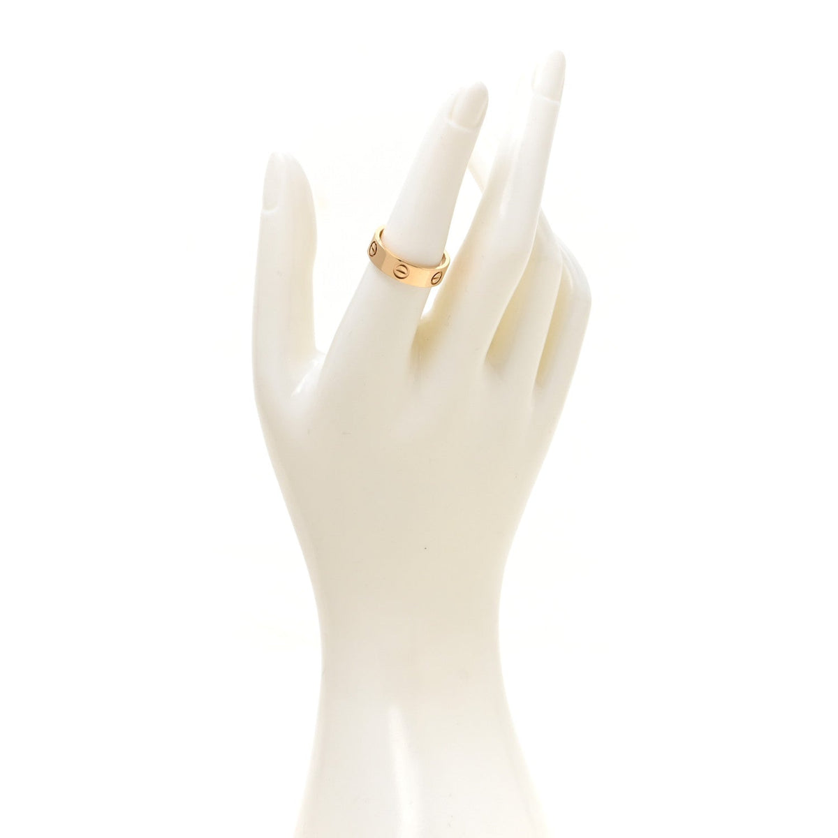18K Yellow Gold 5.5mm LOVE Ring 55 7.25