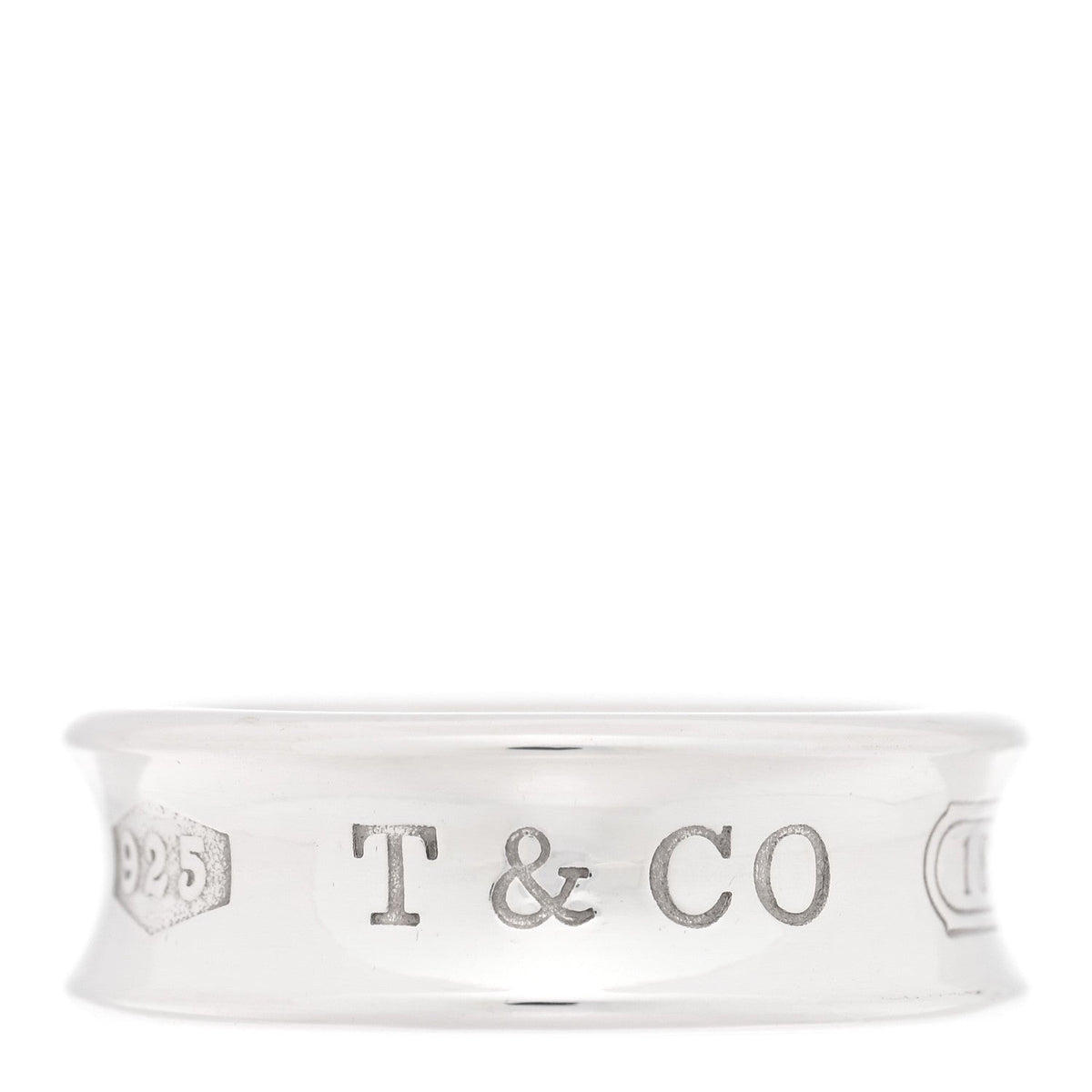 Sterling Silver 1837 Band Ring 53 6.25