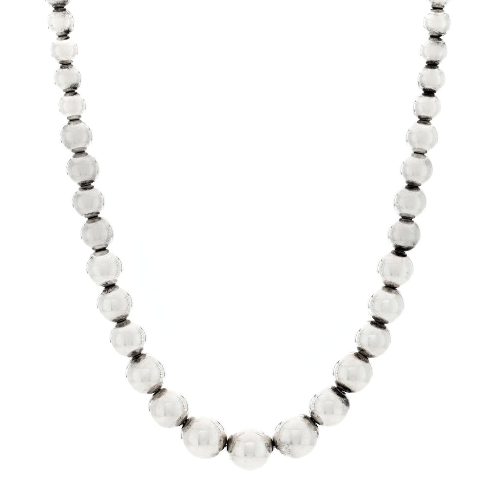 Sterling Silver HardWear Graduated Ball Necklace
