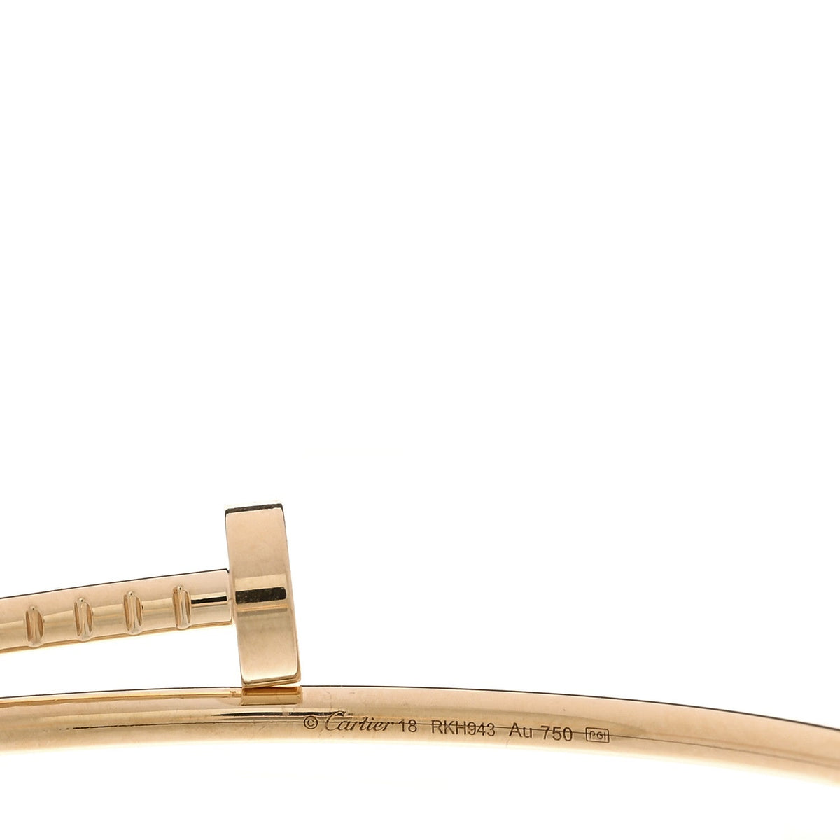18K Yellow Gold Small Juste Un Clou Bracelet 18