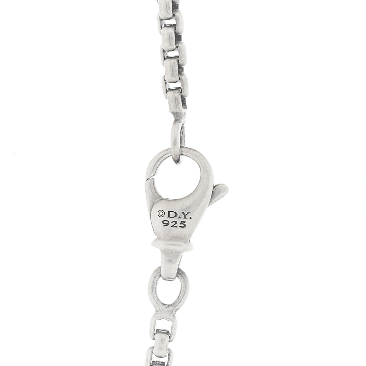 Sterling Silver 2.7mm Box Chain Necklace 20"