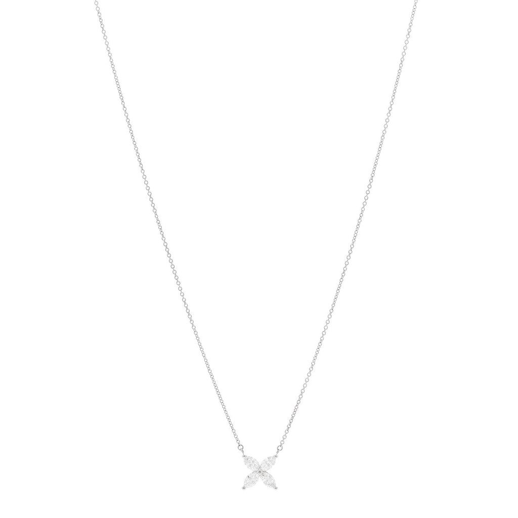 Platinum Diamond Large Victoria Necklace