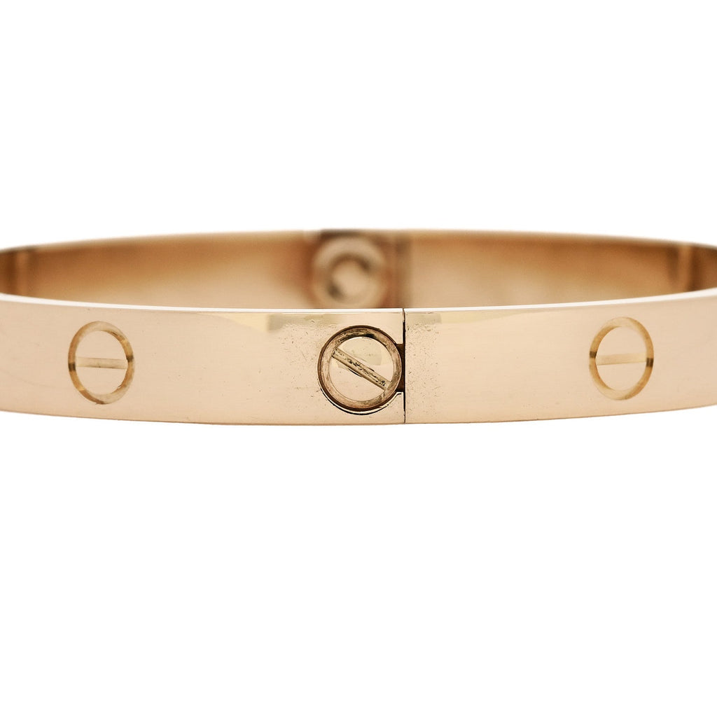 18K Yellow Gold LOVE Bracelet 17