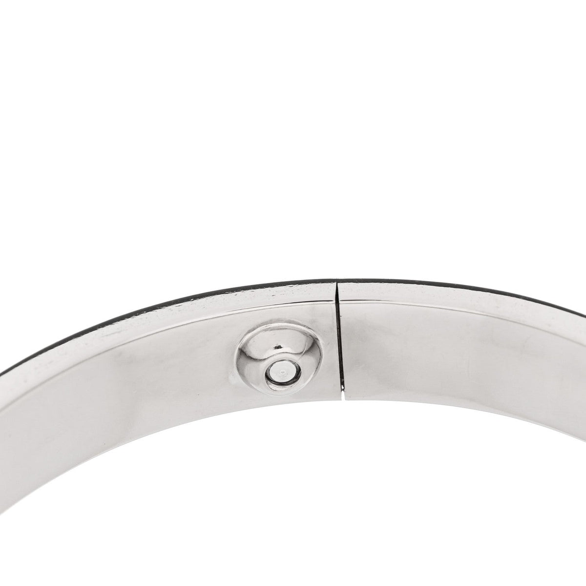 18K White Gold LOVE Bracelet 16