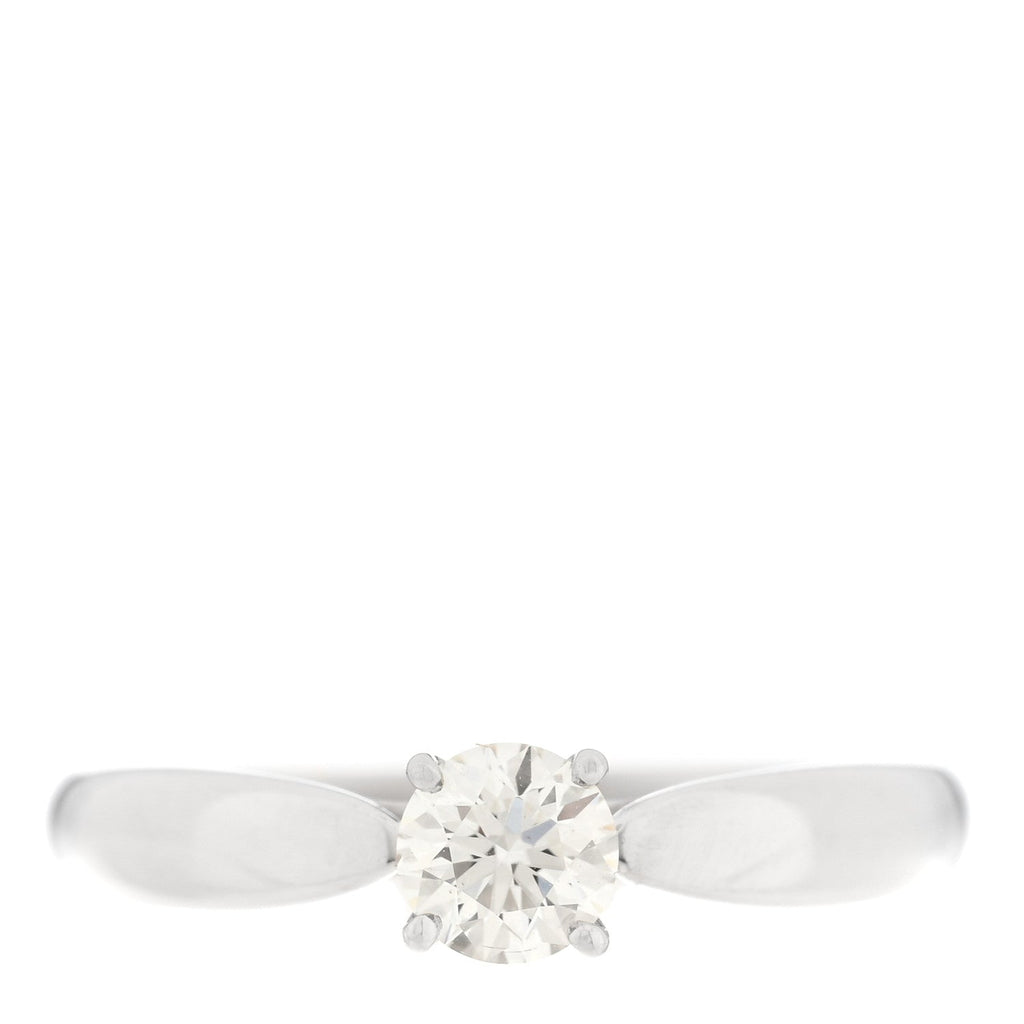 Platinum Diamond .30ct Harmony Solitaire Engagement Ring 49 5