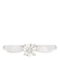 Platinum Diamond .30ct Harmony Solitaire Engagement Ring 49 5