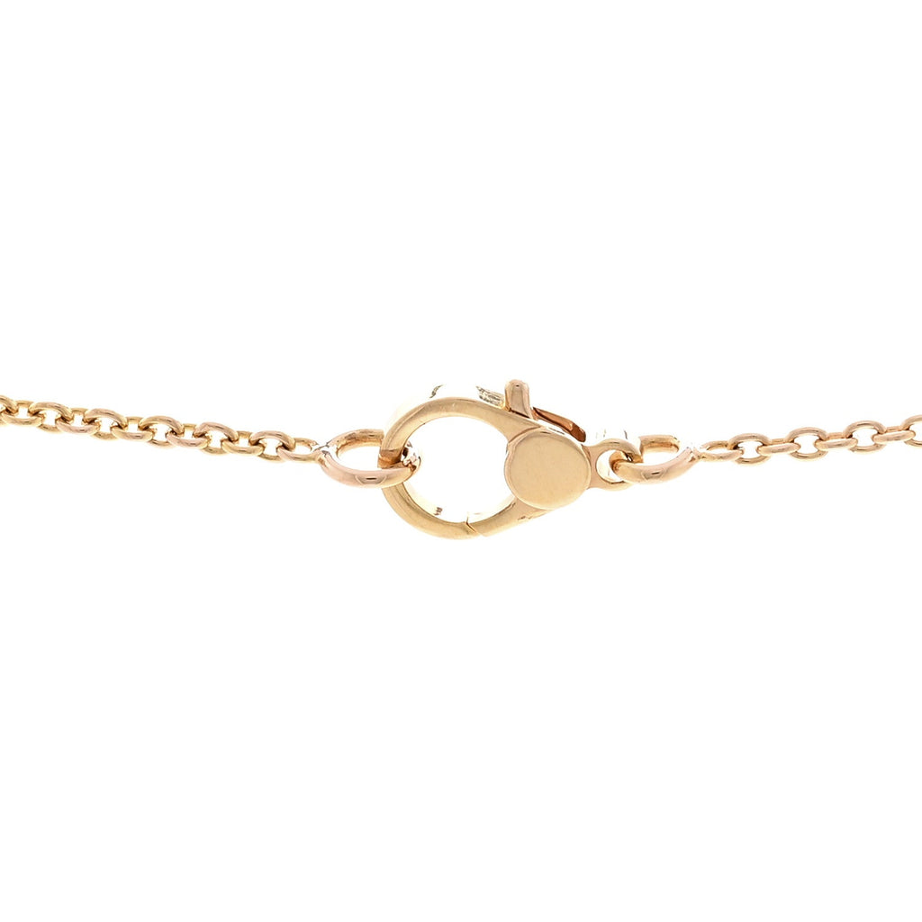 18K Rose Gold Diamond Finesse Pendant Necklace