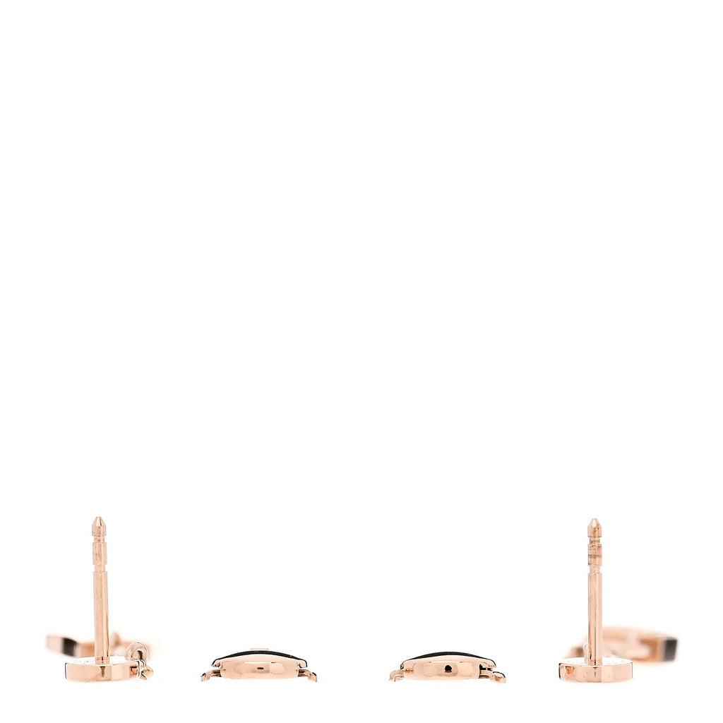 18K Rose Gold Kelly Clochette Earrings