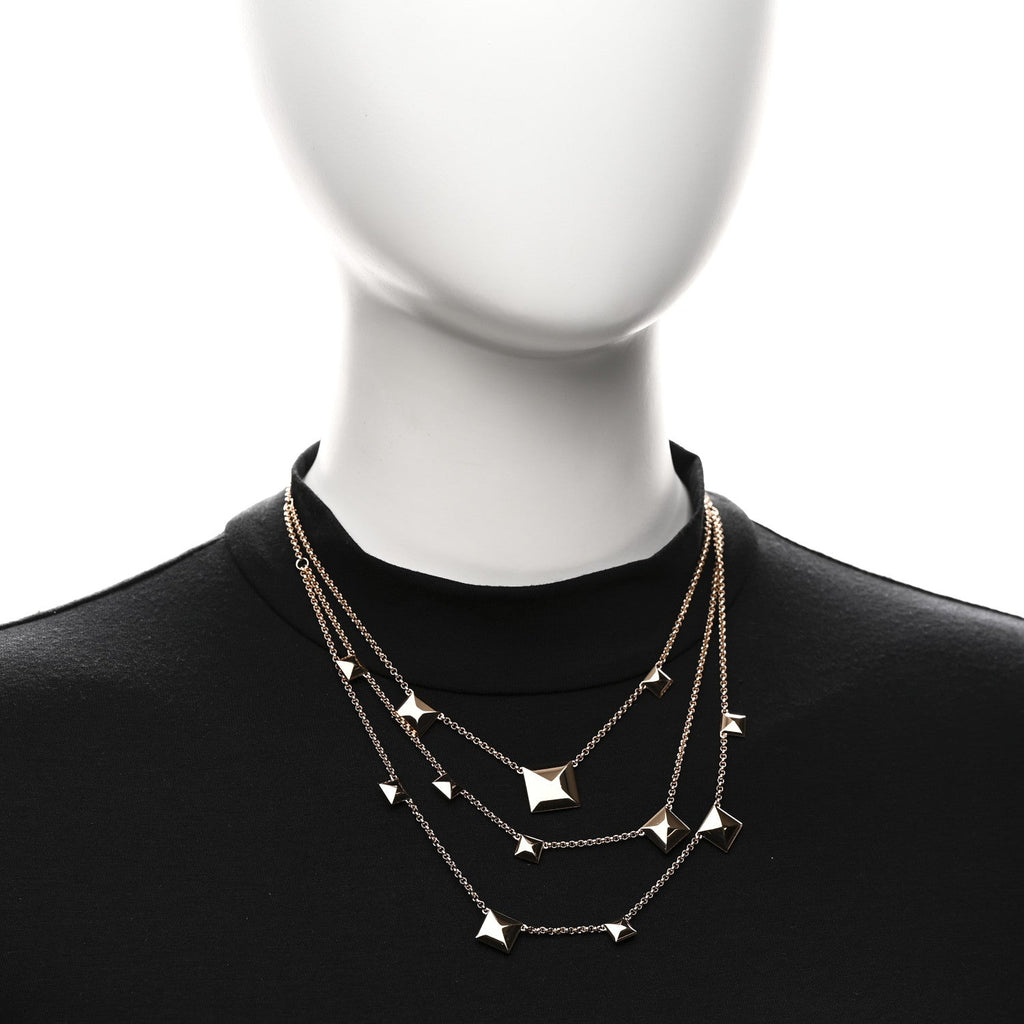 18K Rose Gold Clou d'H Necklace