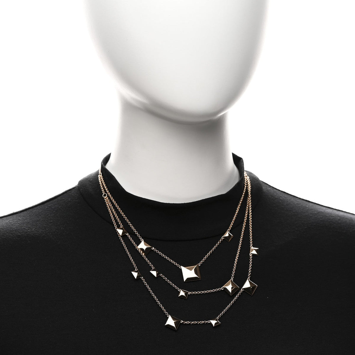 18K Rose Gold Clou d'H Necklace