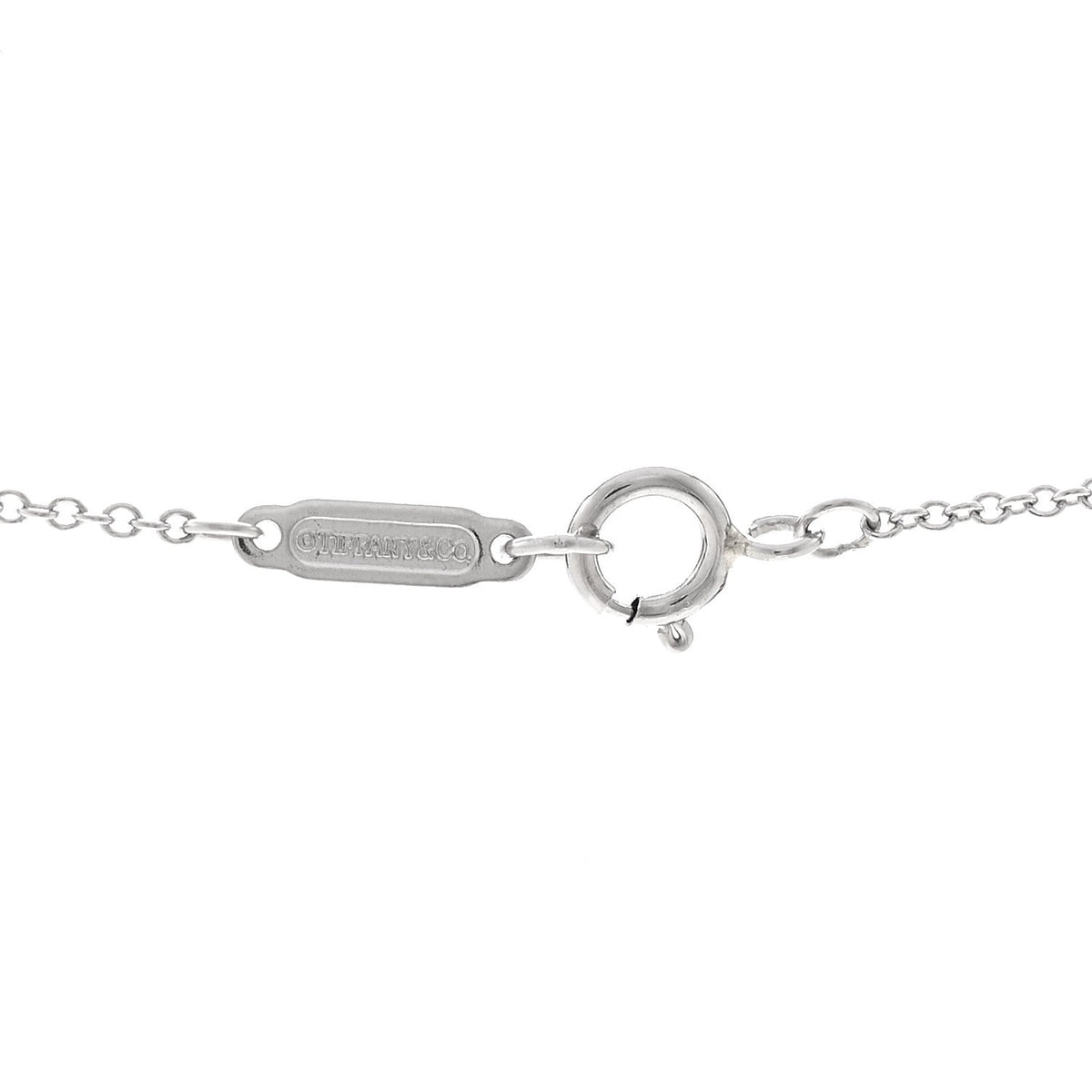Platinum Diamond Large Cross Pendant Necklace