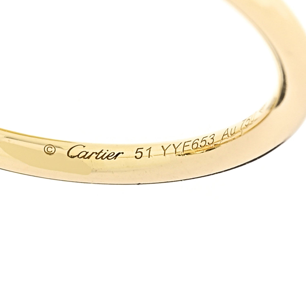 18K Yellow Gold Small Juste Un Clou Ring 51 5.75