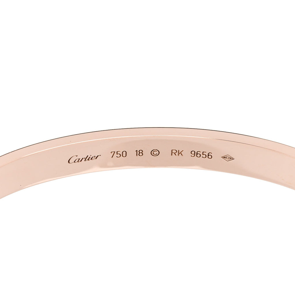 18K Pink Gold LOVE Bracelet 18
