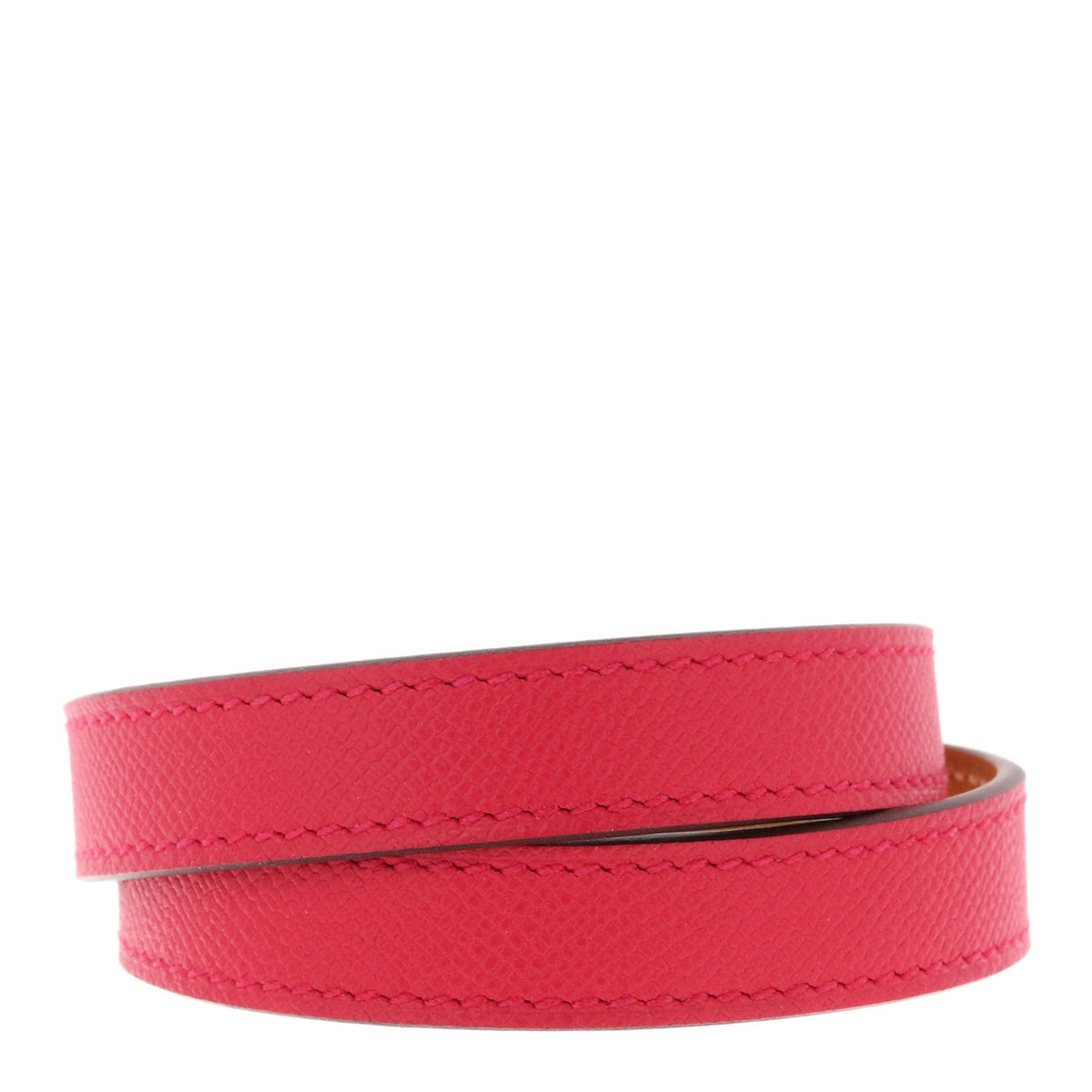 Epsom Kelly Double Tour Bracelet T4 Rose Extreme
