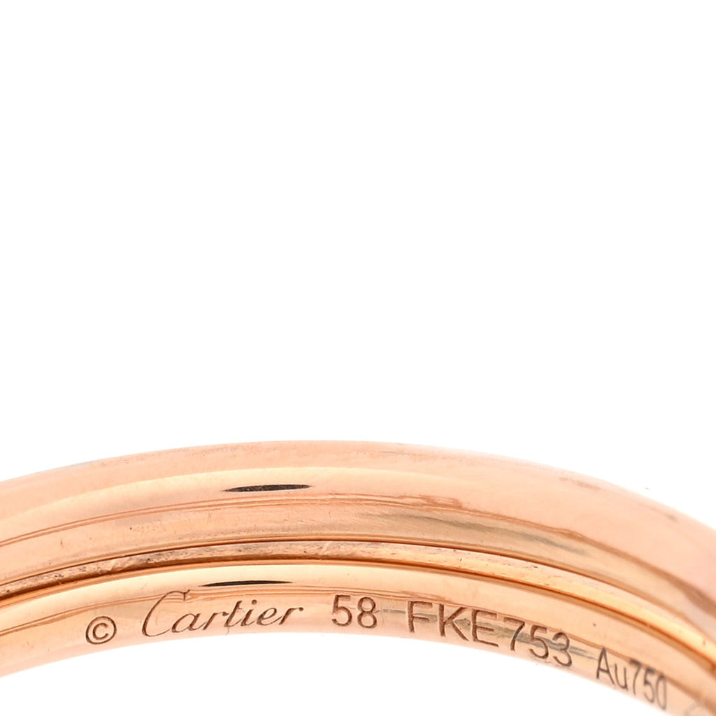 18K Yellow Gold Diamond Juste Un Clou Wrap Ring 58 8.25