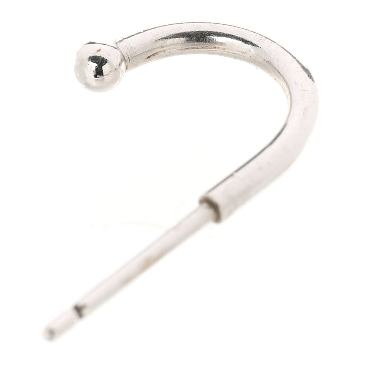 CC Drop Earrings Silver