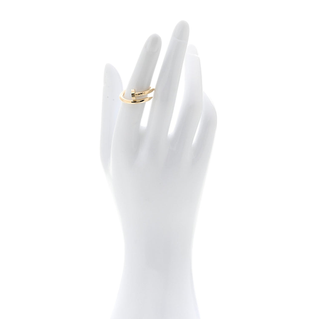18K Yellow Gold Juste Un Clou Ring 56 7.5