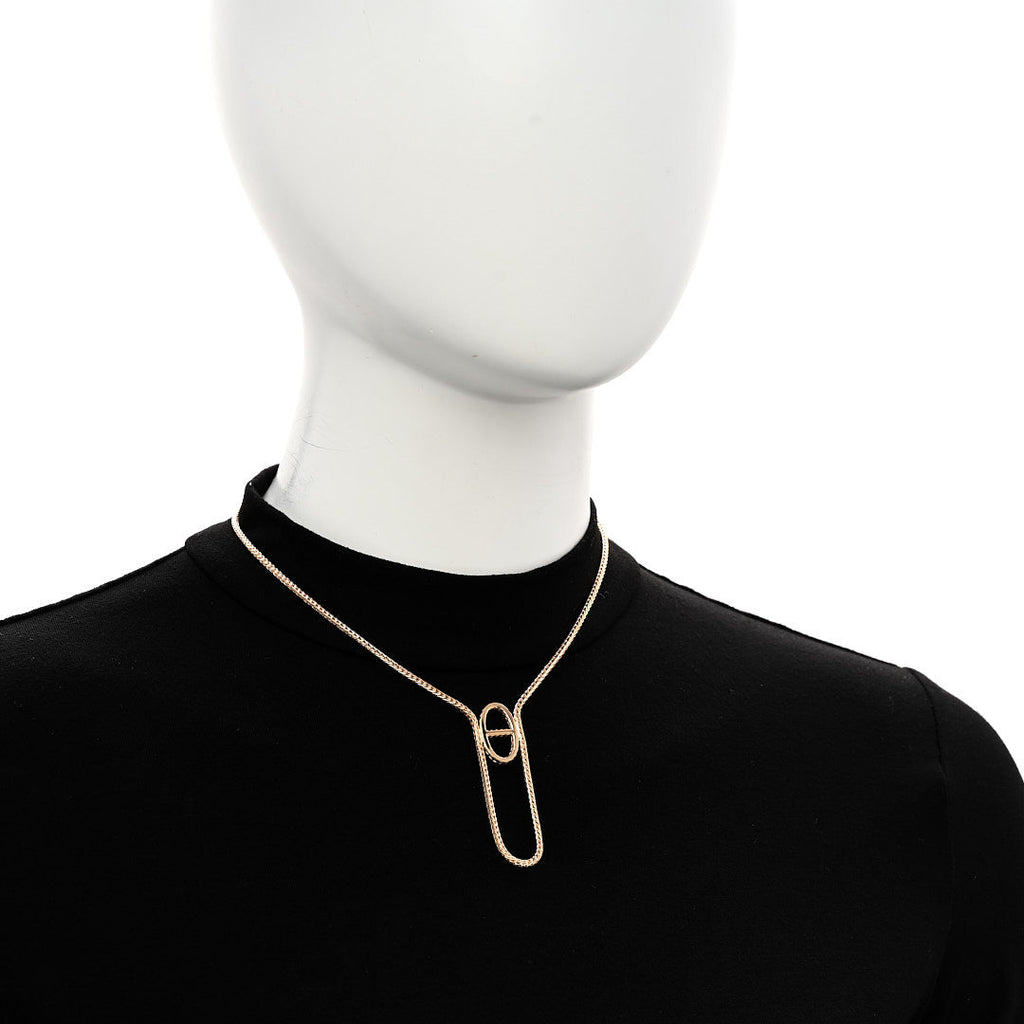 18K Yellow Gold PM Chaine D'ancre Danae Necklace
