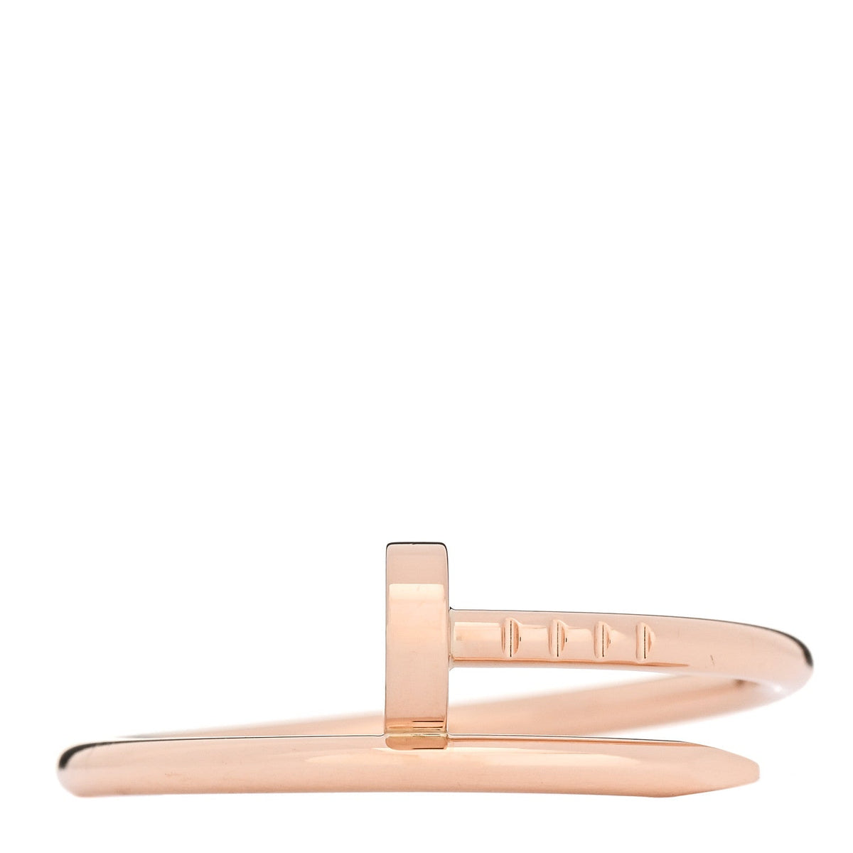 18K Pink Gold Small Juste Un Clou Ring 62 10
