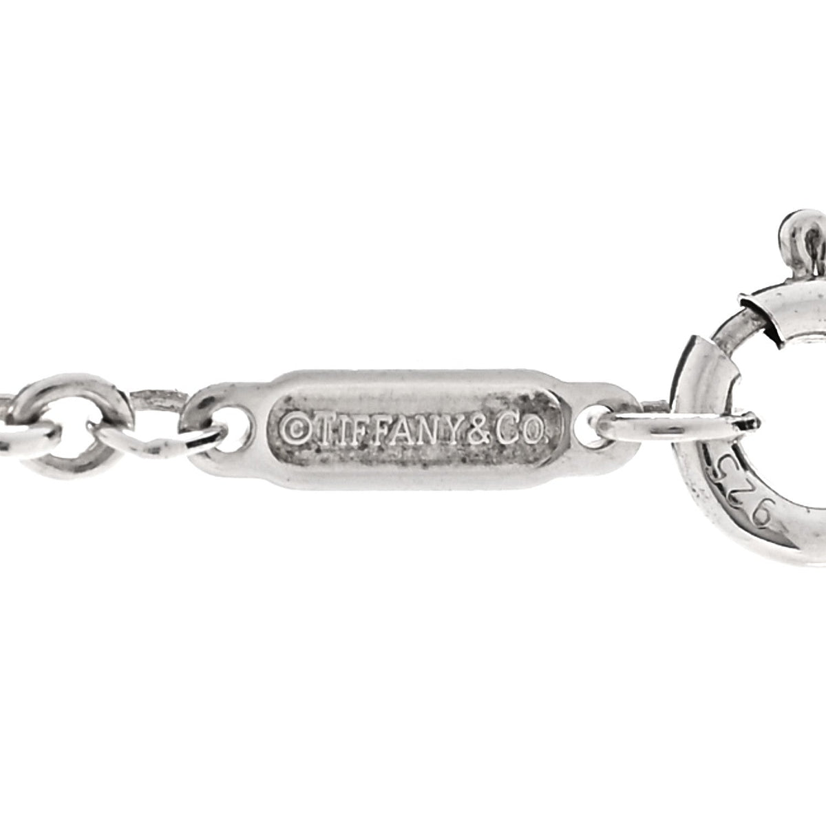 Sterling Silver Concave Cross Pendant Necklace