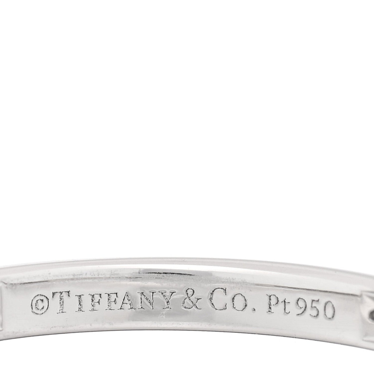 Platinum Diamond .32ctw Soleste Eternity Band Ring 43 2.75