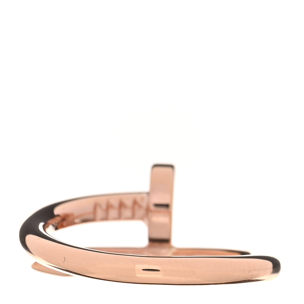 18K Pink Gold Juste Un Clou Ring 54 7