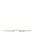 18K White Gold Diamond Metro Wire Bracelet