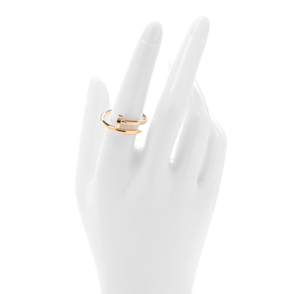 18K Yellow Gold Juste Un Clou Ring 58 8.25