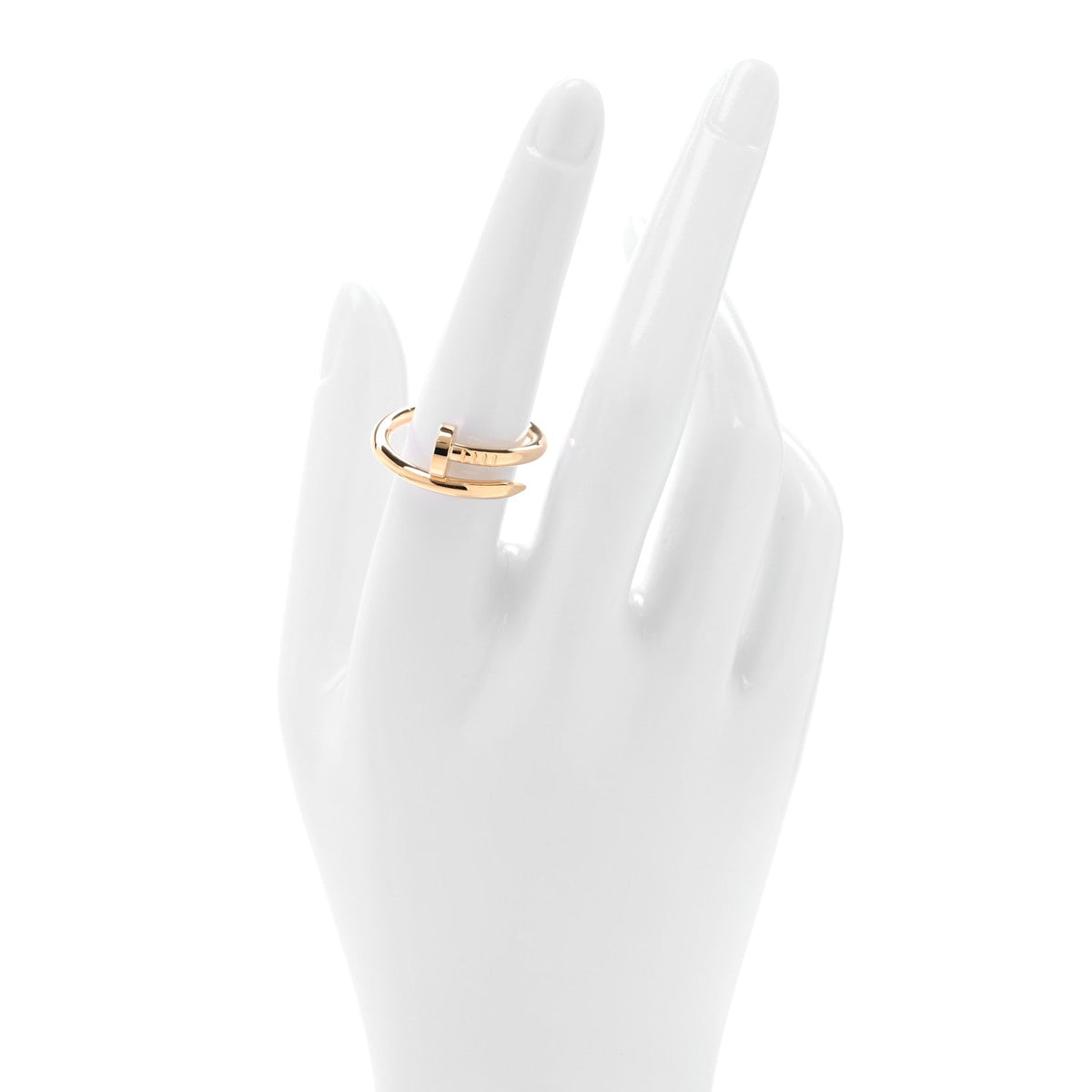 18K Yellow Gold Juste Un Clou Ring 58 8.25