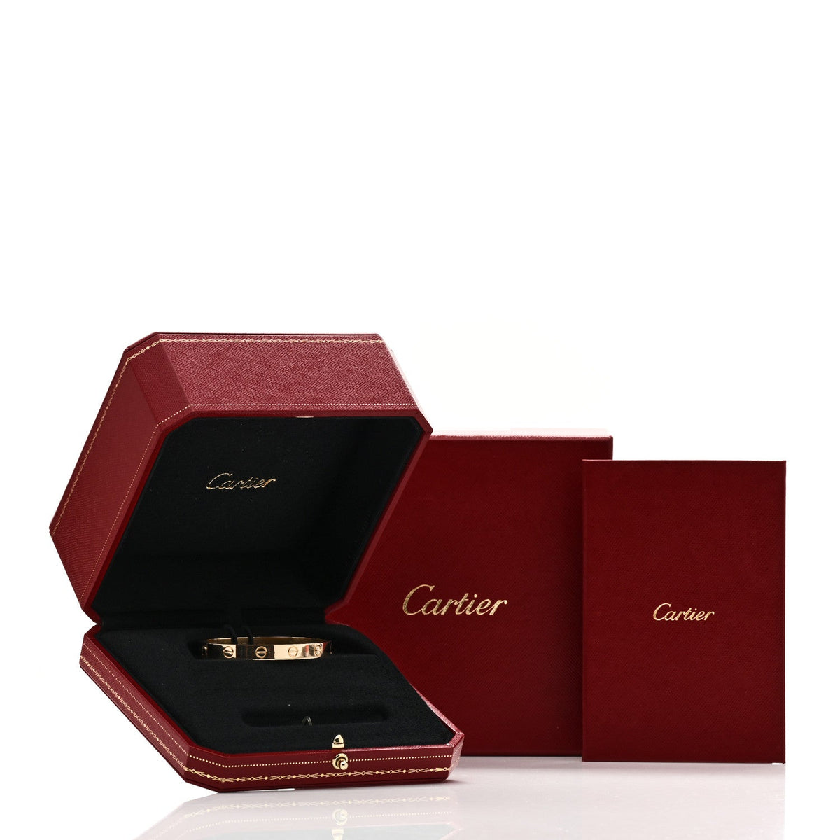18K Yellow Gold LOVE Bracelet 15