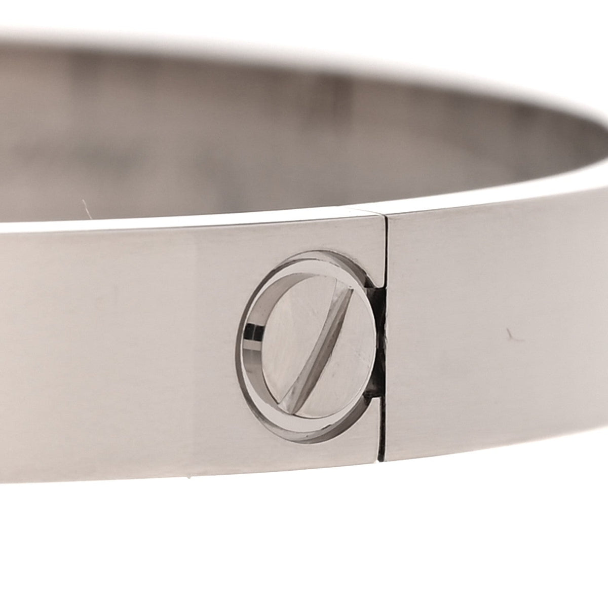 18K White Gold LOVE Bracelet 18