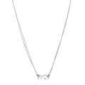 Sterling Silver Figure 8 Pendant Necklace