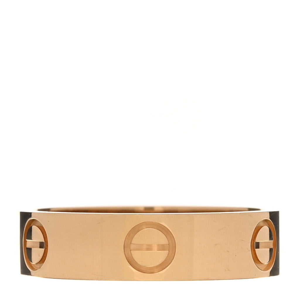18K Yellow Gold 5.5mm LOVE Ring 57 8