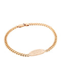 18K Rose Gold Diamond Return To Tiffany Oval ID Bracelet