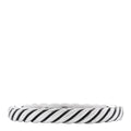 Sterling Silver Cable Classics Band Ring 50 5.5