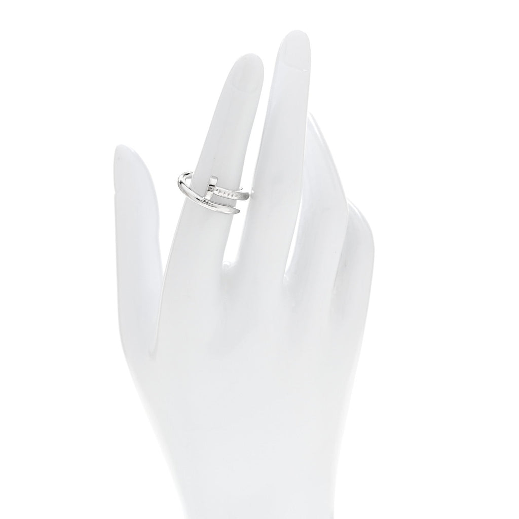 18K White Gold Juste Un Clou Ring 53 6.25