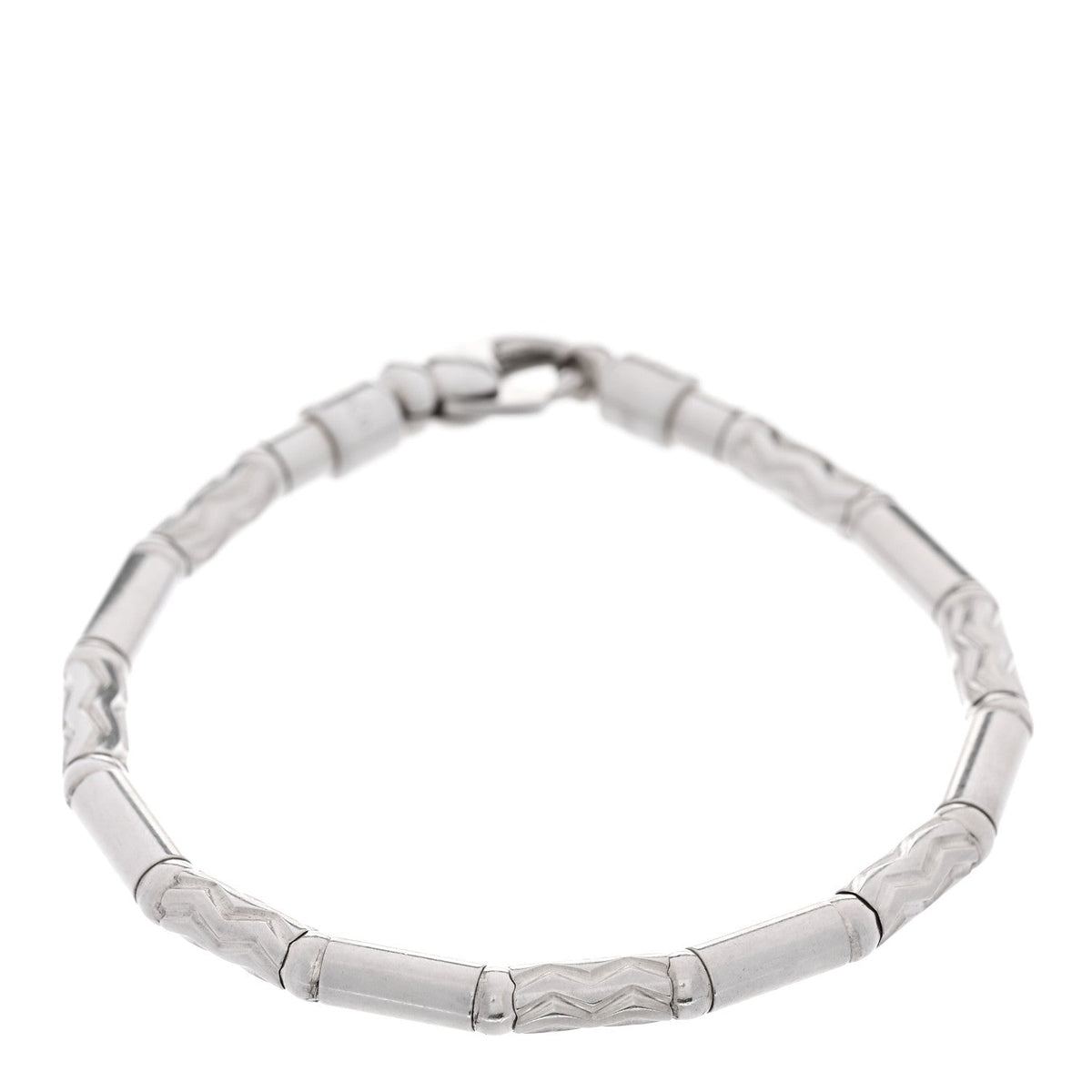 Sterling Silver Aztec Zig Zag Bracelet