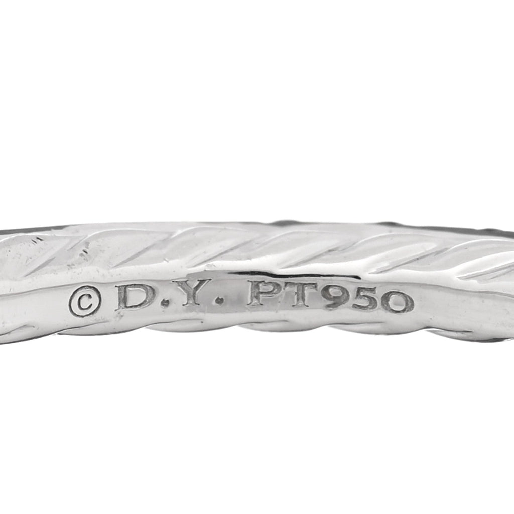 Platinum Blue Sapphire 1.85mm Eden Eternity Band Ring 52 6
